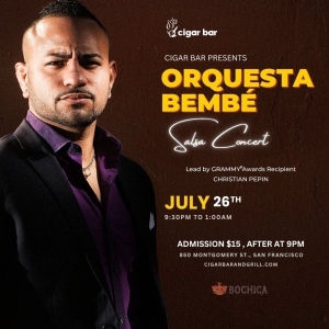 Salsa Night with Live Band: Orquesta Bemb&eacute; - Friday, October 24, 2025